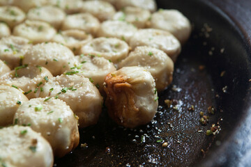 Pan-Fried Bun Stuffed with Pork
