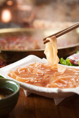 A plate of duck intestines