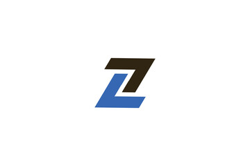 Creative Letter ZL Logo Design Template