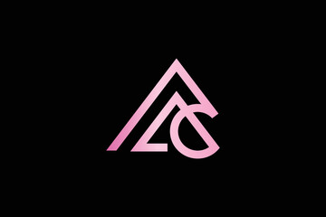 Letter AAC Logo Design Template