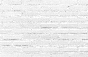Texture white brick wall background