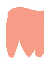 Pastel Abstract Shapes Blob Graphic 