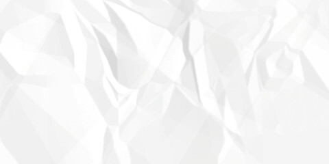 White paper texture . Crumpled with paper background . Abstract background with lines and white crumpled paper texture background.  The textures can be used for background of text or any contents. 