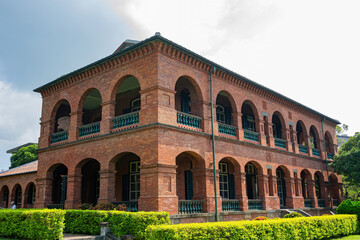 Sunny exterior view of the Fort San Domingo