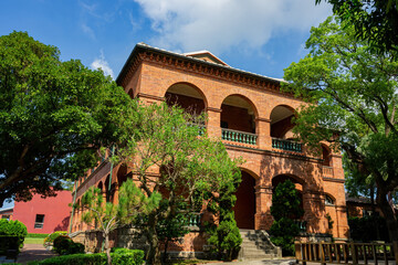 Obraz premium Sunny exterior view of the Fort San Domingo