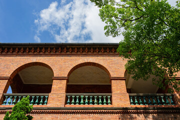 Sunny exterior view of the Fort San Domingo