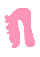 Pastel Abstract Shapes Blob Graphic 