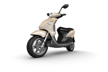 Obraz premium E-Scooter - Perspektive - isoliert
