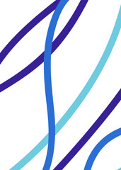 Blue Lines Abstract Background 