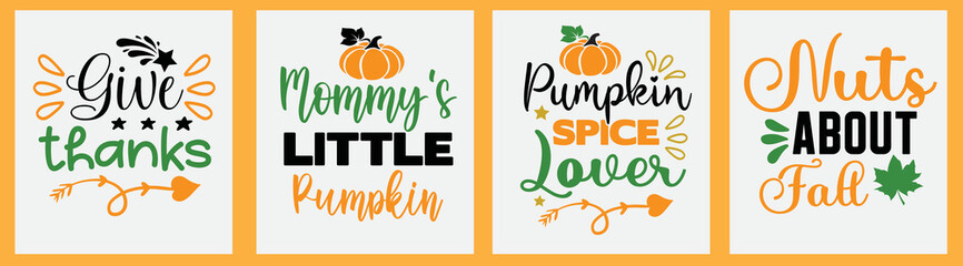 Fall svg t shirt design