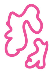 Colourful Doodles Handdrawn Squiggly Lines