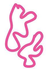 Colourful Doodles Handdrawn Squiggly Lines
