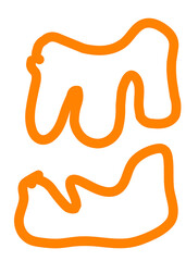 Colourful Doodles Handdrawn Squiggly Lines