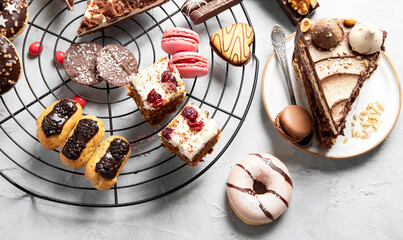 Delicious dessert table.