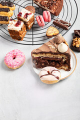 Delicious dessert table.