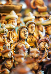 Handicrafts, The Art of India, Terracotta Statue Showpieces & Collectibles, Beautiful clay dolls of monument showpiece hand made from terracotta