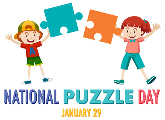 National Puzzle Day Banner