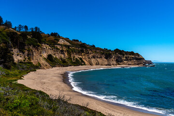 Beautiful Coastline of Central California USA. 