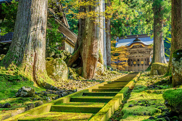 秋の永平寺　福井県吉田郡　Eiheiji Temple in autumn. Fukui Prefecture, Yoshida-gun.