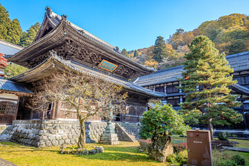 秋の永平寺　福井県吉田郡　Eiheiji Temple in autumn. Fukui Prefecture, Yoshida-gun.