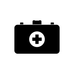 Obraz premium Medical kit icon vector