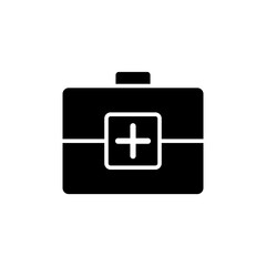 Obraz premium Medical kit icon vector
