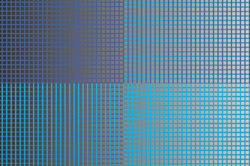 Abstract seamless geometric blue background, interlaced grid
