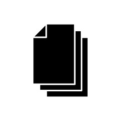 Paper icon vector design templates