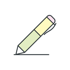 Pen icon vector design templates