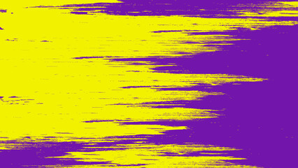 Abstract Yellow Grunge Background With Purple Scratch Texture