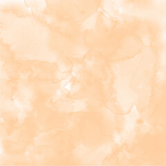 Abstract Peach Watercolor Texture Background