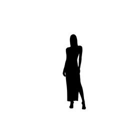 woman silhouette image