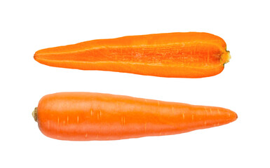 carrot isolated on transparent png