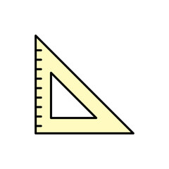 Ruler icon vector design templates