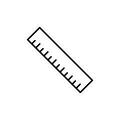 Ruler icon vector design templates