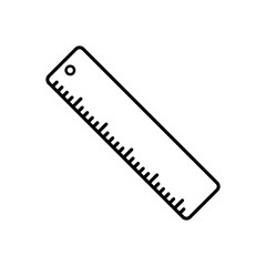 Ruler icon vector design templates