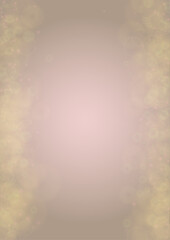 Abstract Vector Pink Background with Silver and White Light Spots. Magic Shiny Pastel Print. Baby Print. Romantic Bokeh Blurred Page Design for St' Valentines Day.  Gentle Stardust Pattern.