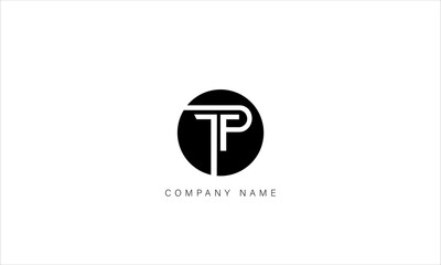TP, PT Abstract Letters Logo Monogram