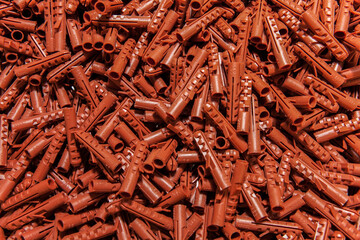 Dowels used in the woodworking industry.