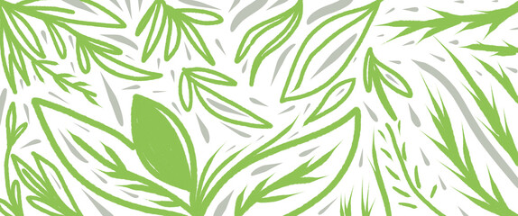 tropical leaves wallpaper design background