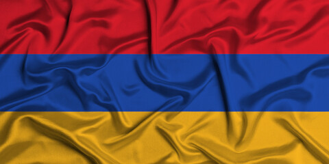Illustration of Armenia flag