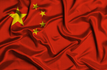 Illustration of China flag