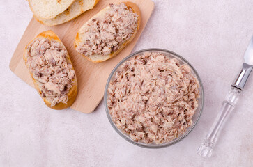 Traditional fish pate