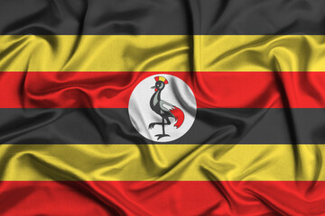 Illustration of Uganda flag