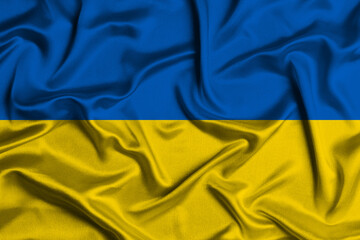 Illustration of Ukraine flag