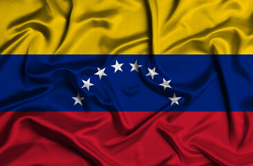 Illustration of Venezuela flag
