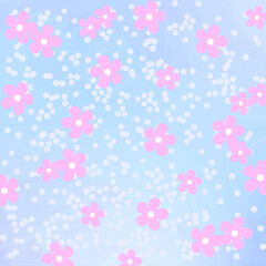 Abstract pastel floral background/ wallpaper
