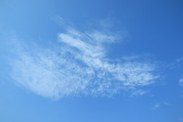 Naklejka na ściany i meble cloud and blue sky in the nice day