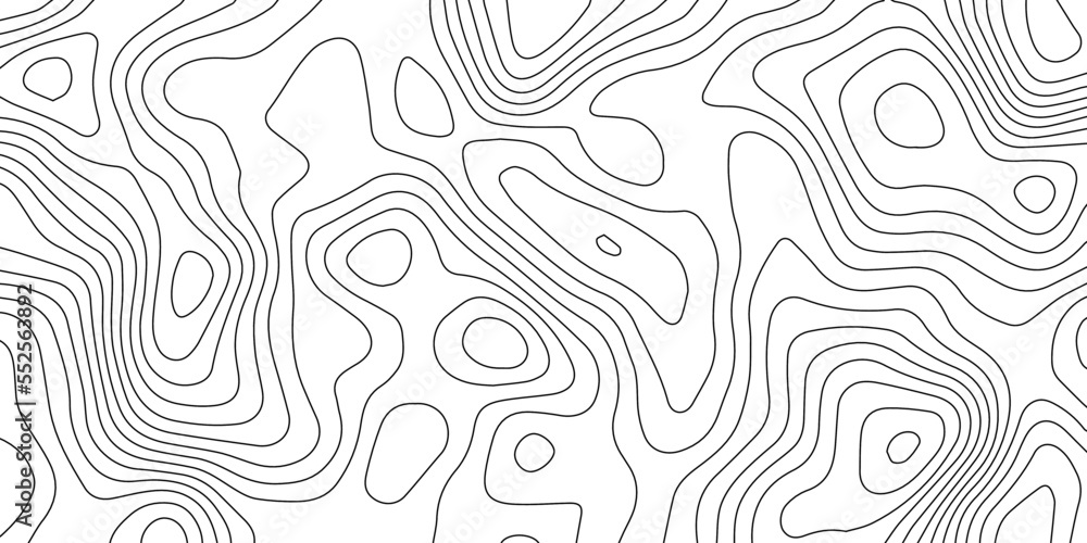Aufkleber abstract background vector and topographic pattern line map background. wavy papercut abstract backg
