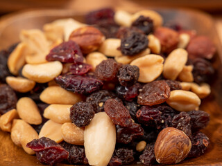 Various nuts. Background with nuts. Mixed nuts.